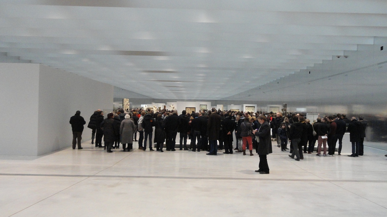 Le Louvre - Lens, la Galerie du Temps - Entrée