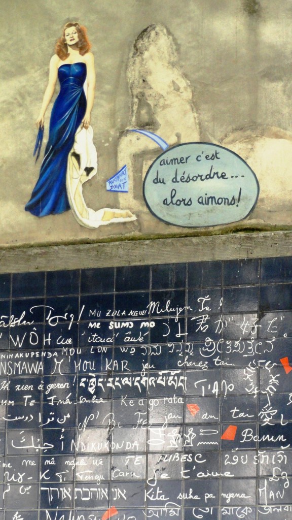 Promenade dans Montmartre et les Abbesses - Square Rictus et Mur des je t'aime