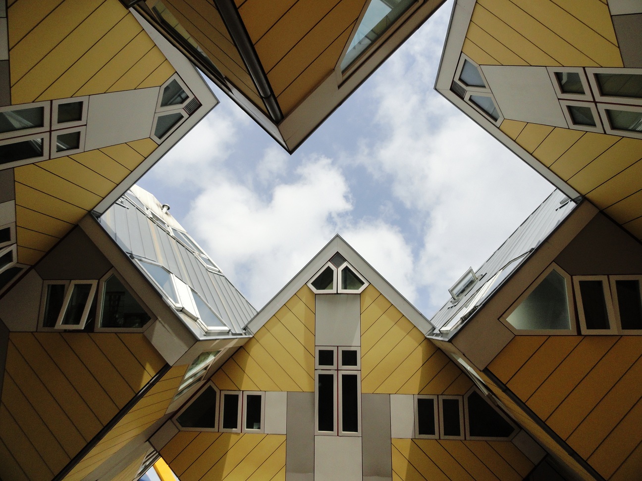Rotterdam - Les Maisons cubes de Piet Blom