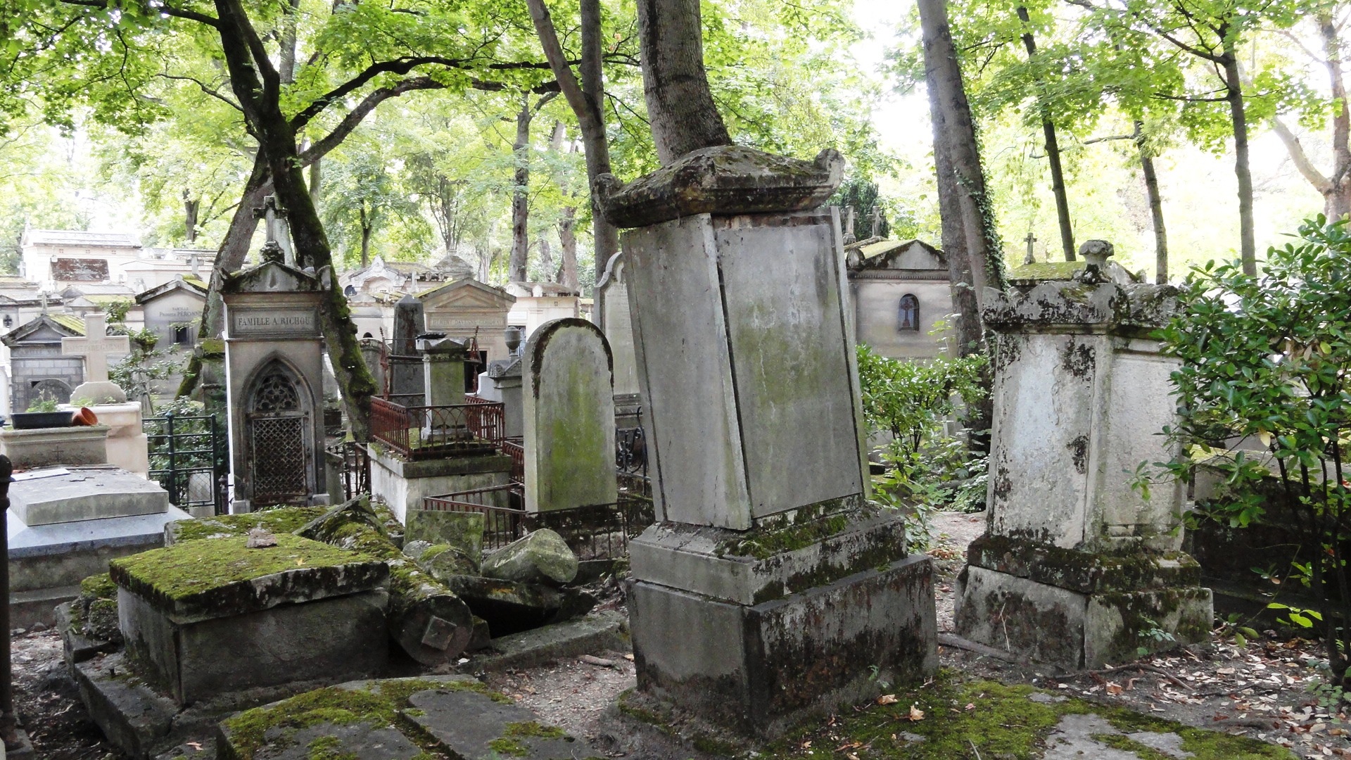 Le cimetière du Père Lachaise