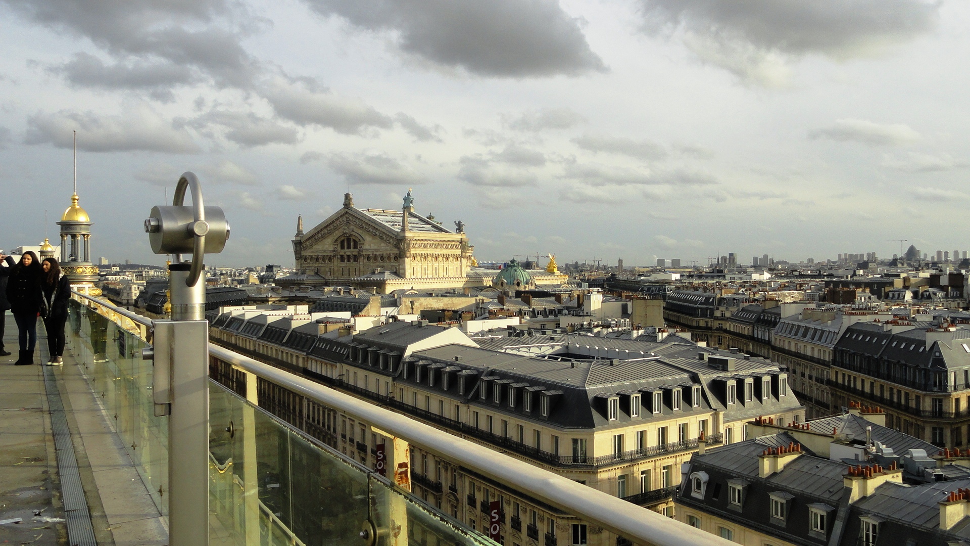 Terrasse du Printemps - Vue sur Paris