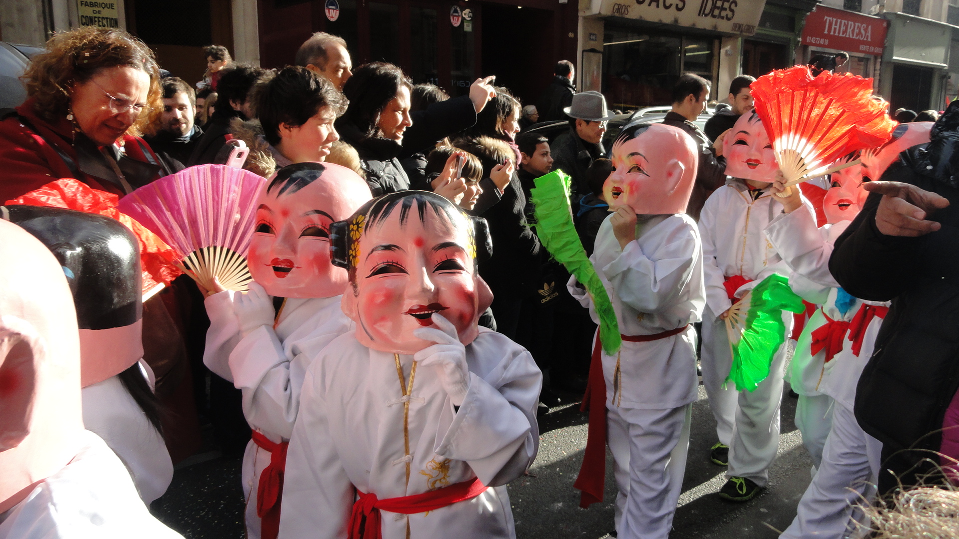 Nouvel an chinois dans le Marais - Rue du Temple