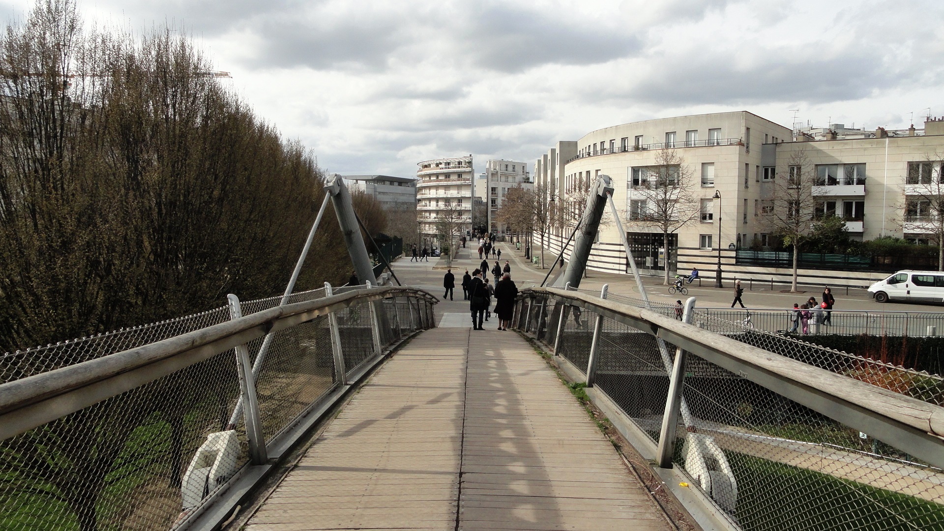 Promenade Plantée, Paris 12e - Passerelle du Jardin de Reuilly