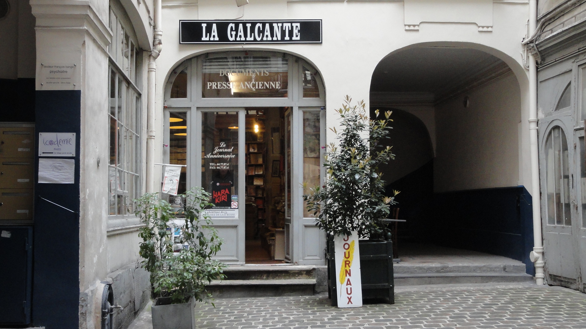 La Galcante - 52 rue de l'Arbre Sec, Paris 1er