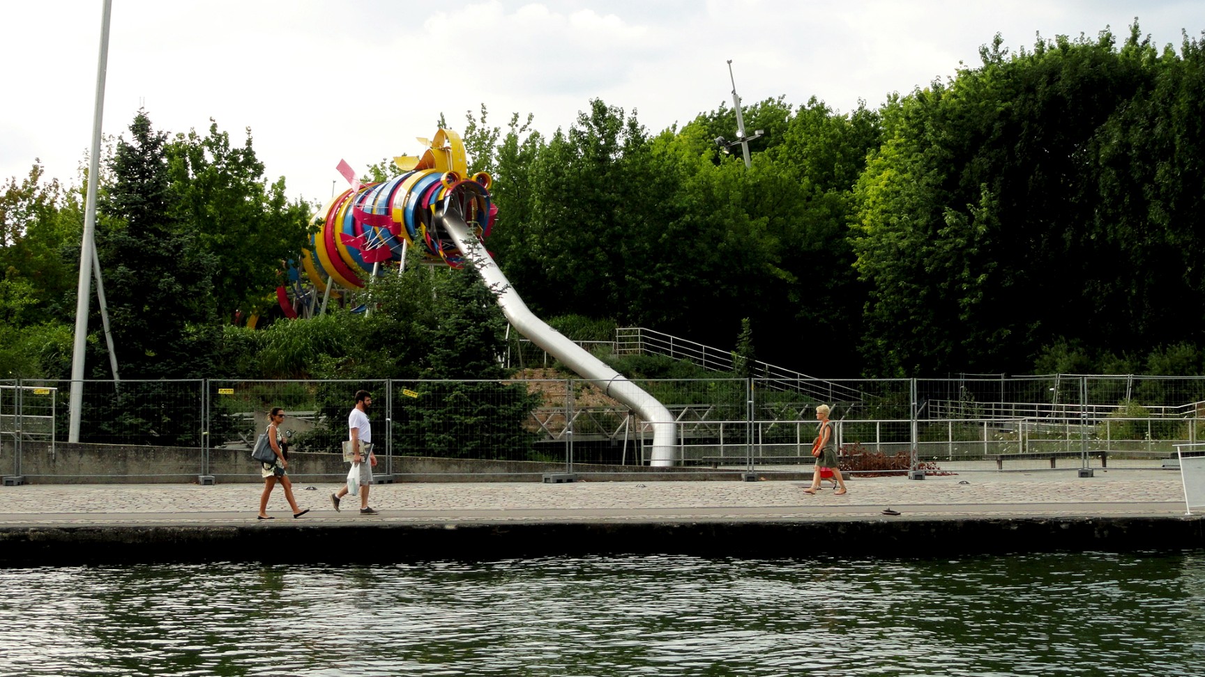 Canal de l'Ourcq - Paris - Parc de la Villette