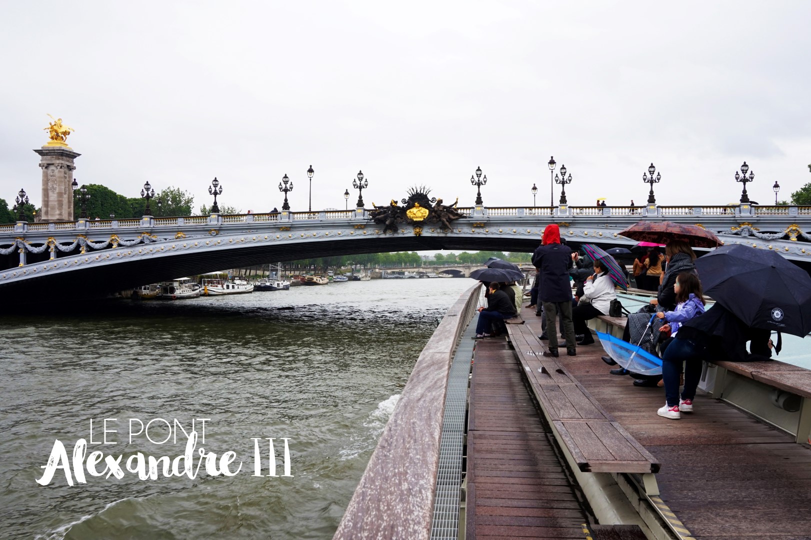 Croisière sur la Seine - Bateaux Parisiens - Pont Alexandre III