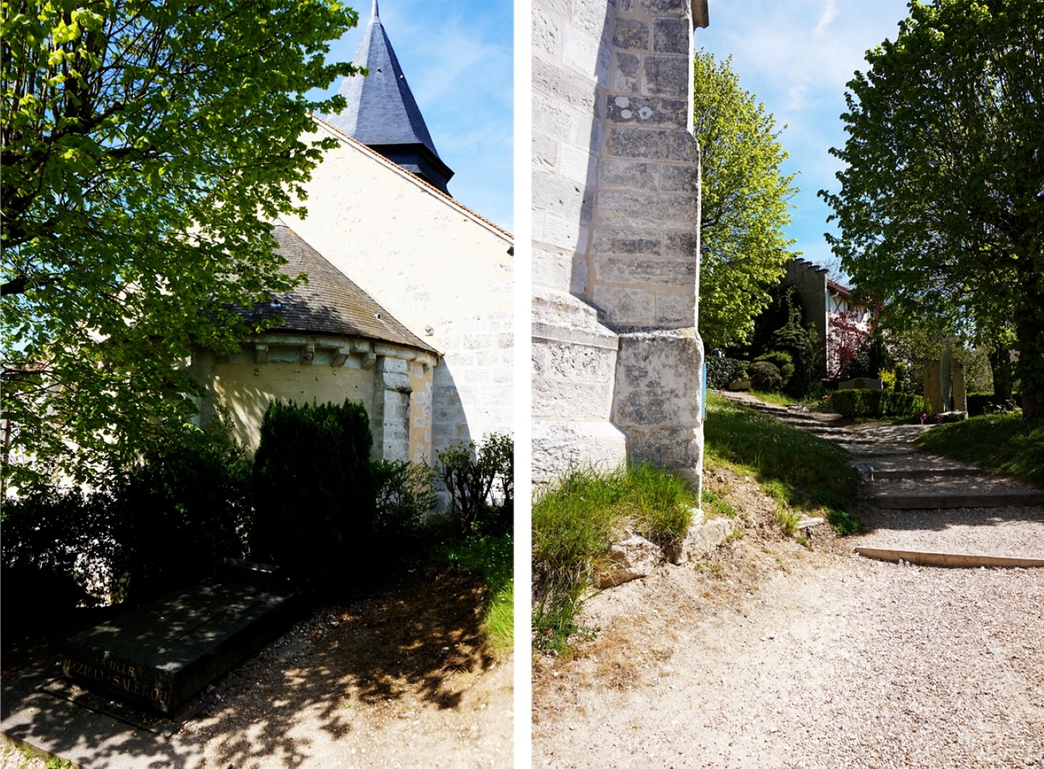 Balade dans Giverny - Eglise Sainte Radegonde