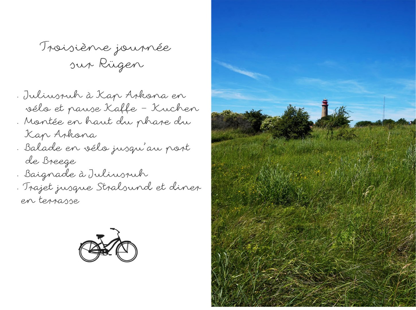 Randonnée dans le Parc Balade à vélo Kap Arkona (Ile de Rügen) - Blog voyage