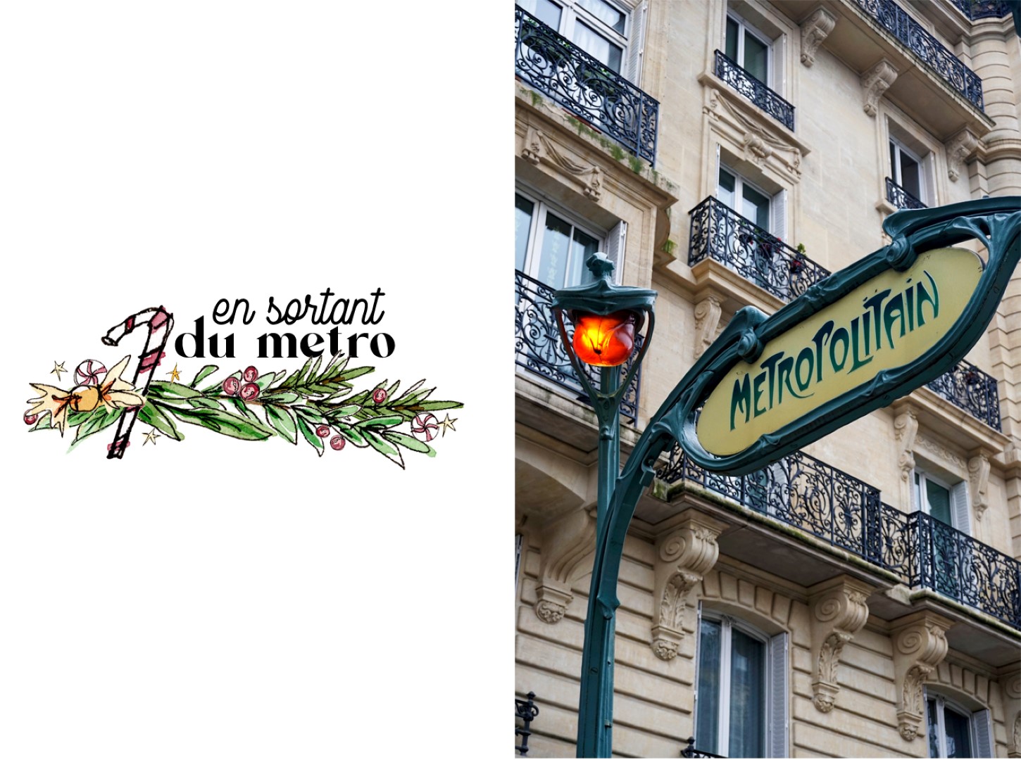 Balade dans les 6e et 7e arrondissements, en attendant Noël - Station de métro Guimard