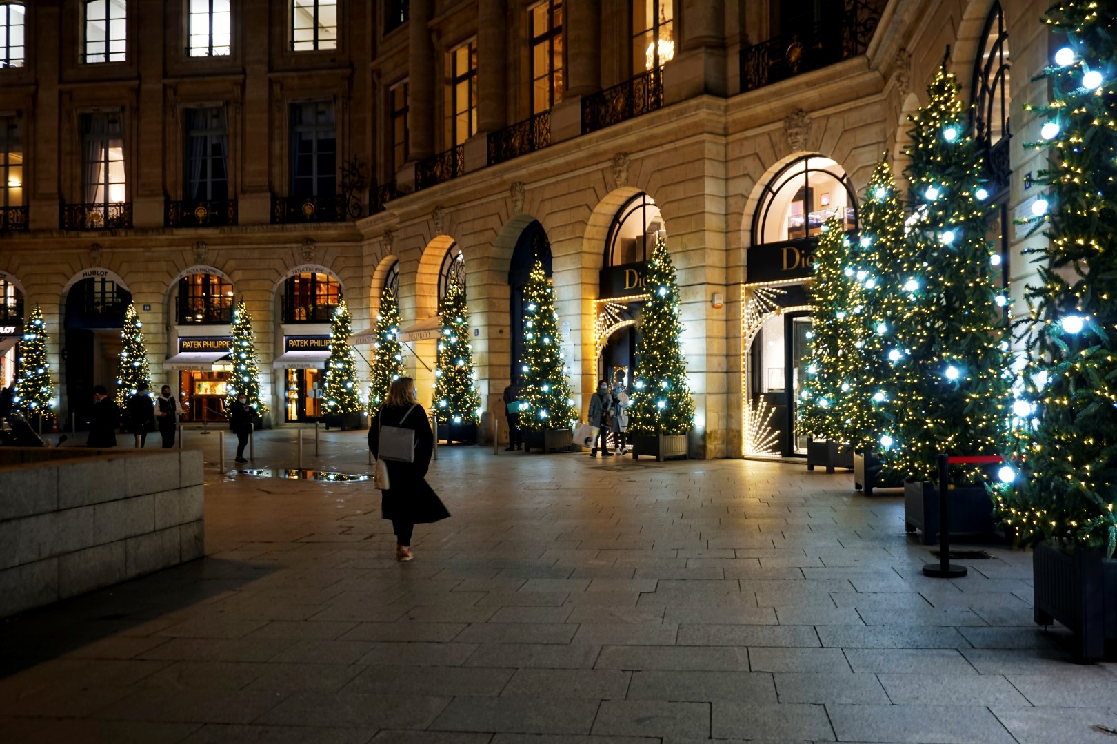 Balade de Noël à travers Paris - du Bon Marché aux Galeries Lafayette - Autour de la place Vendôme