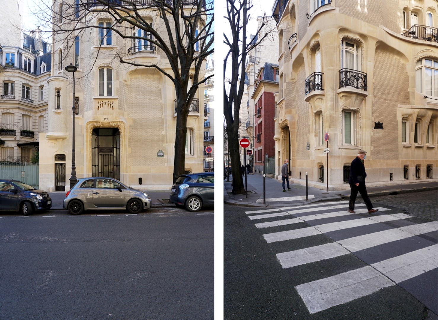 Balade dans le 16e, voies privées et art nouveau - Village d'Auteuil, Hôtel Hector Guimard  - 122 avenue Mozart