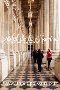 Paris - Visite de l'Hotel de la Marine, Une belle découverte ! Paris secret et insolite