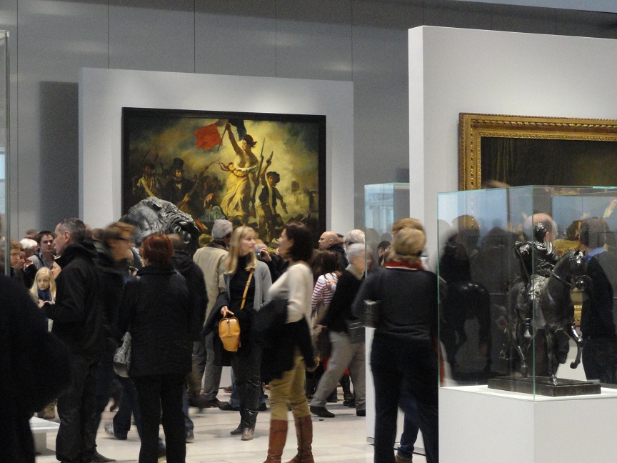 Le Louvre - Lens, la Galerie du Temps - La Liberté guidant le peuple