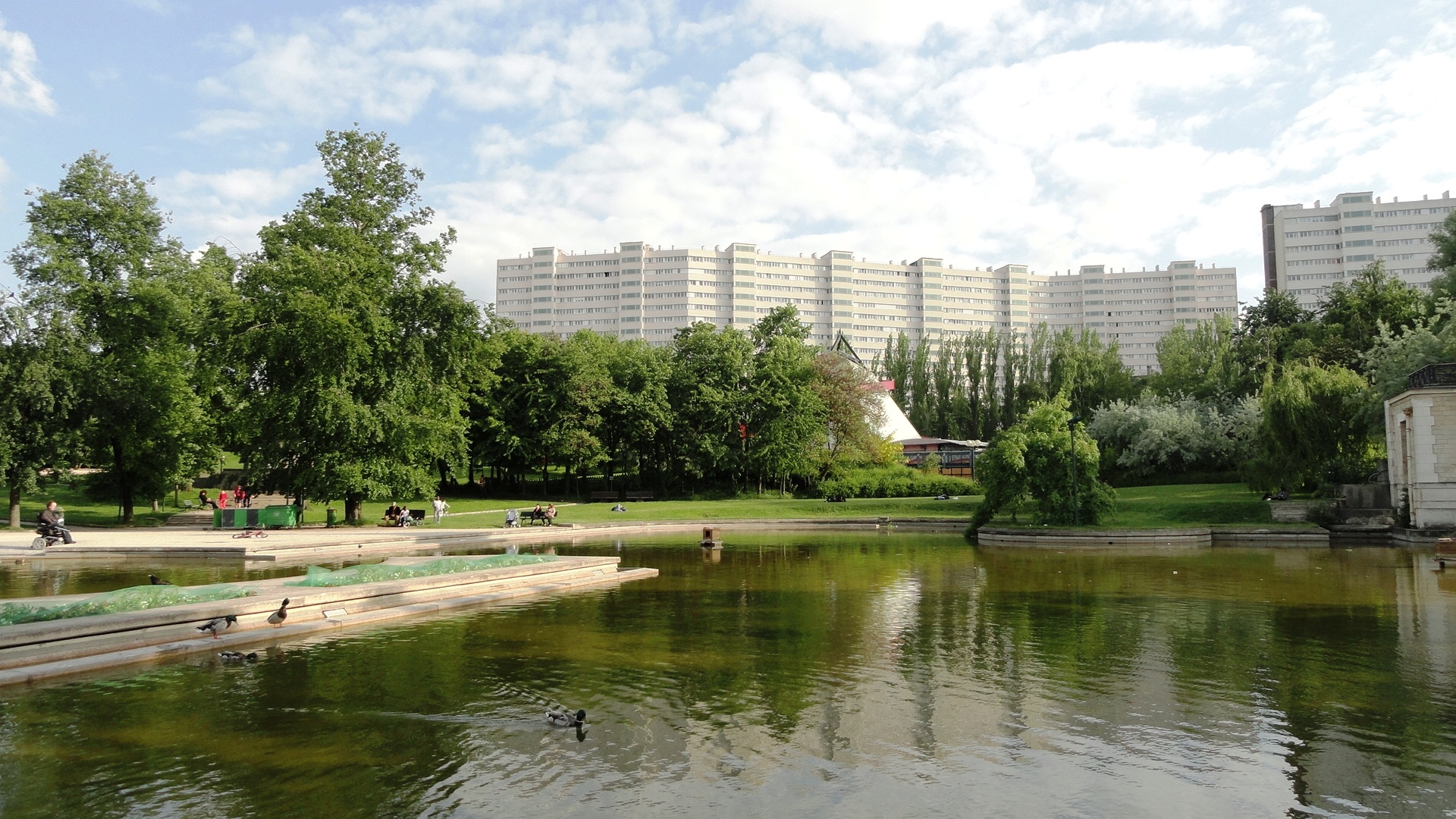 Parc Georges Brassens - Bassin