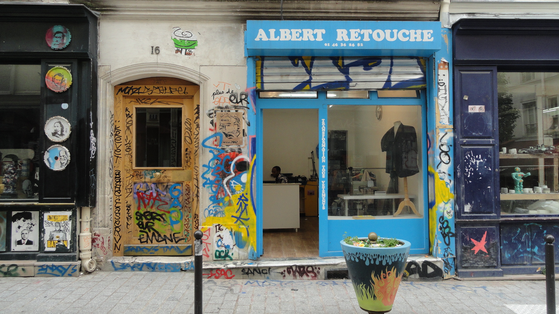Rue Denoyez, Paris 20e - Albert Retouche