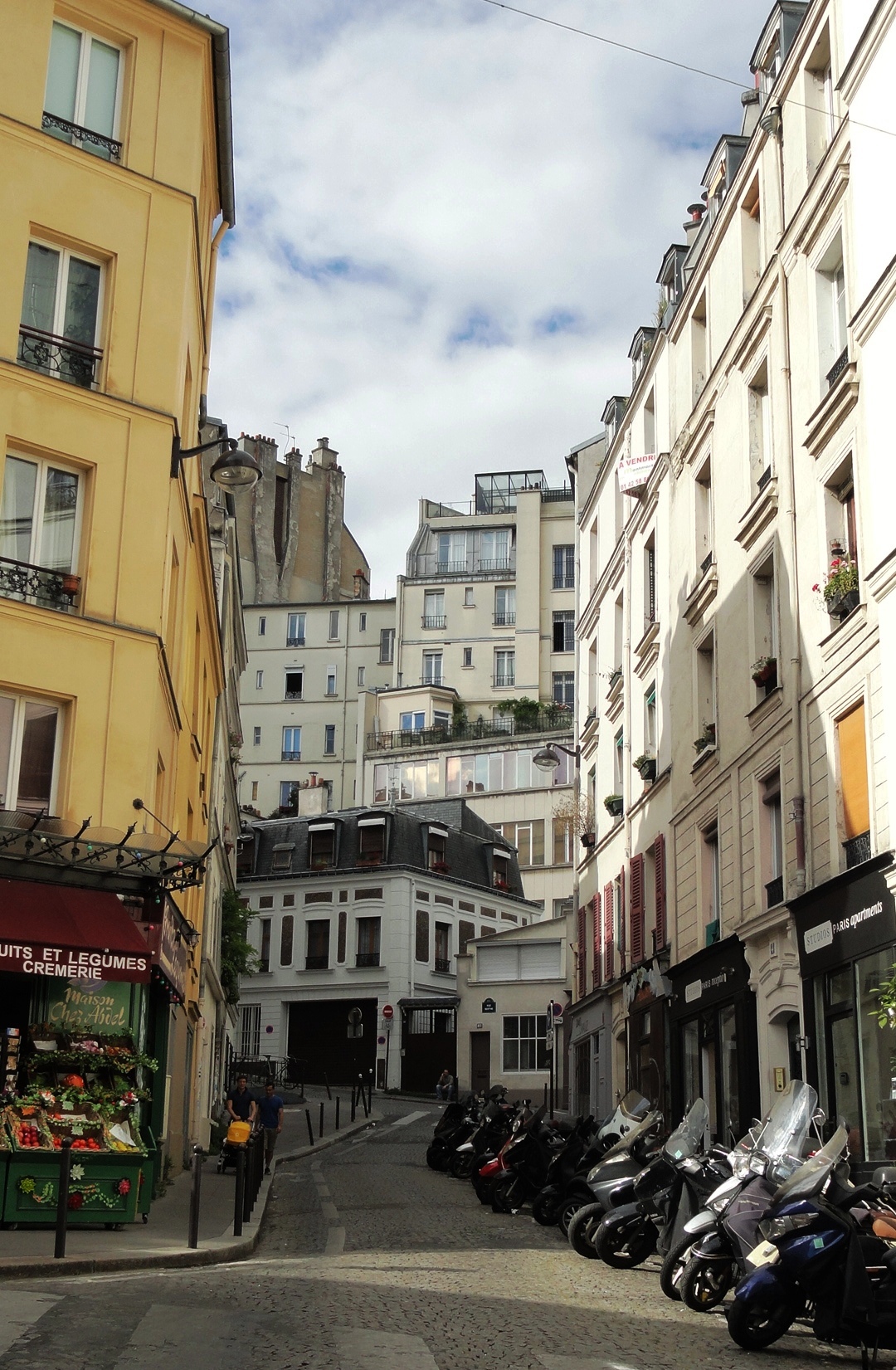 Balade dans Montmartre et les Abbesses  - Rue Androuet / Rue des Trois Frères