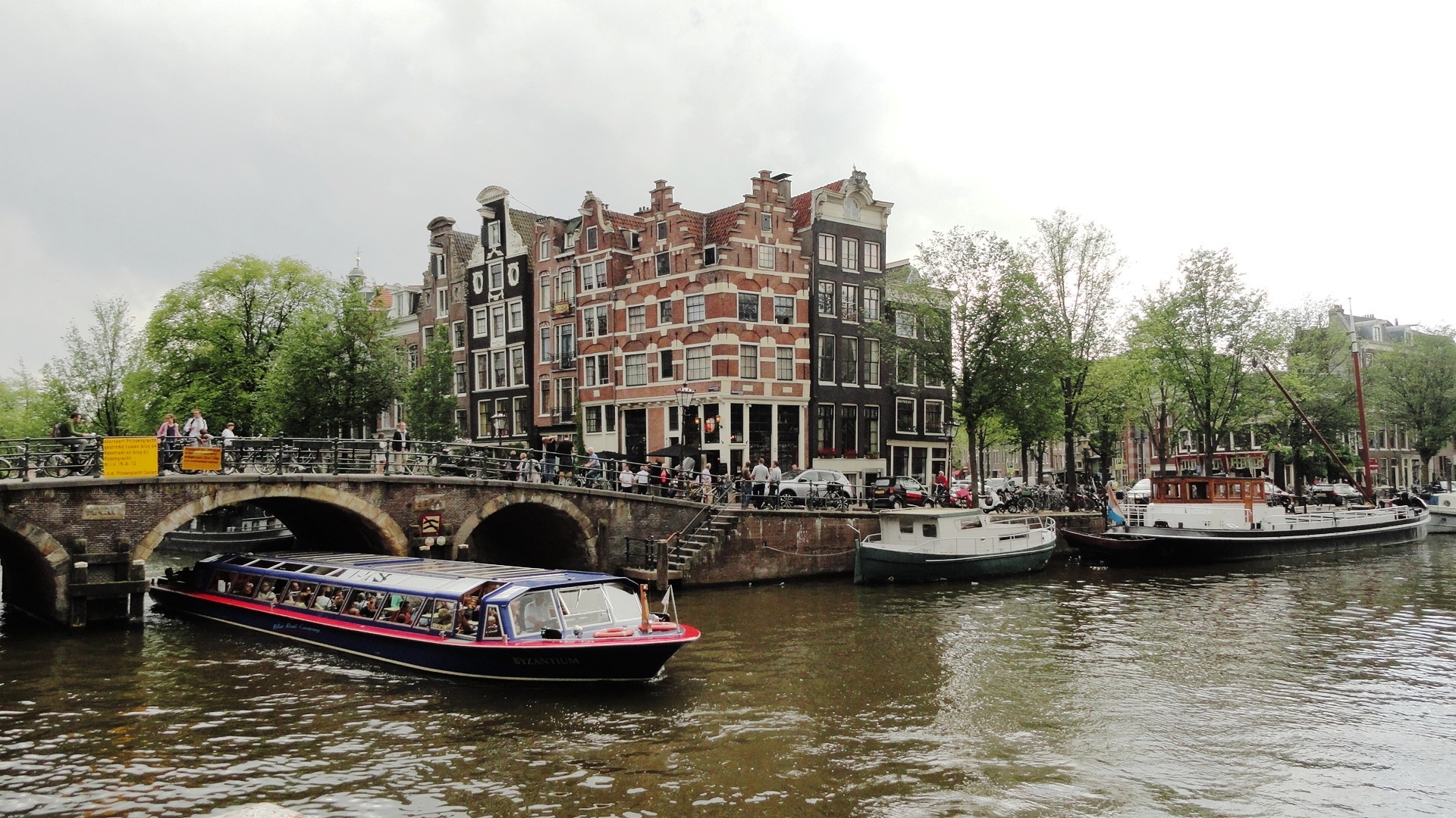 Amsterdam - Canaux et Maisons