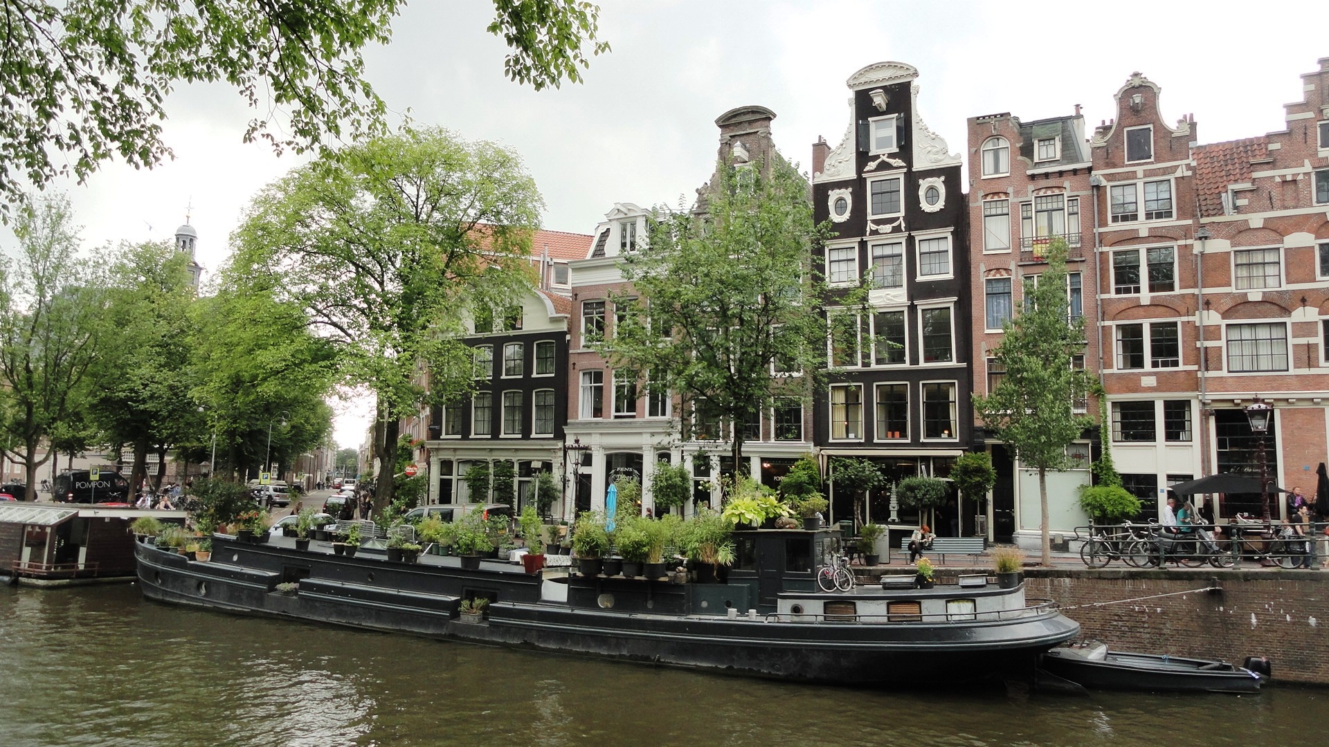 Amsterdam - Maisons et Canux