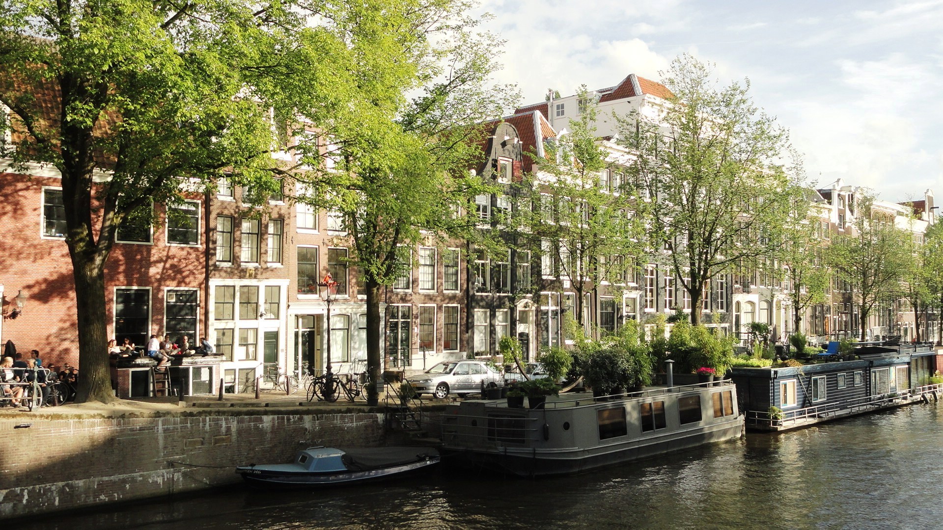 Amsterdam - Maisons et Canaux  