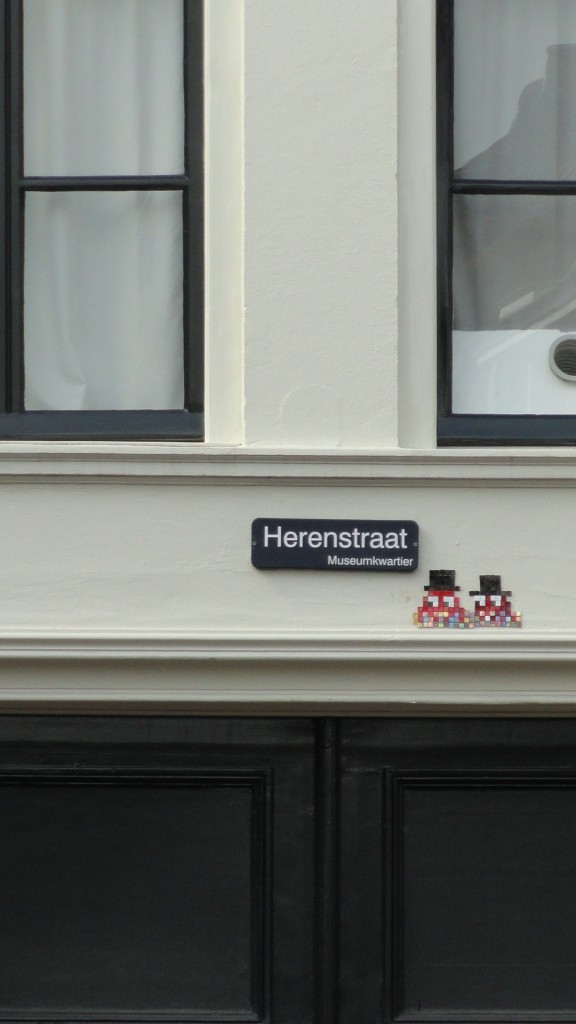 Utrecht - Herenstraat - Space Invaders