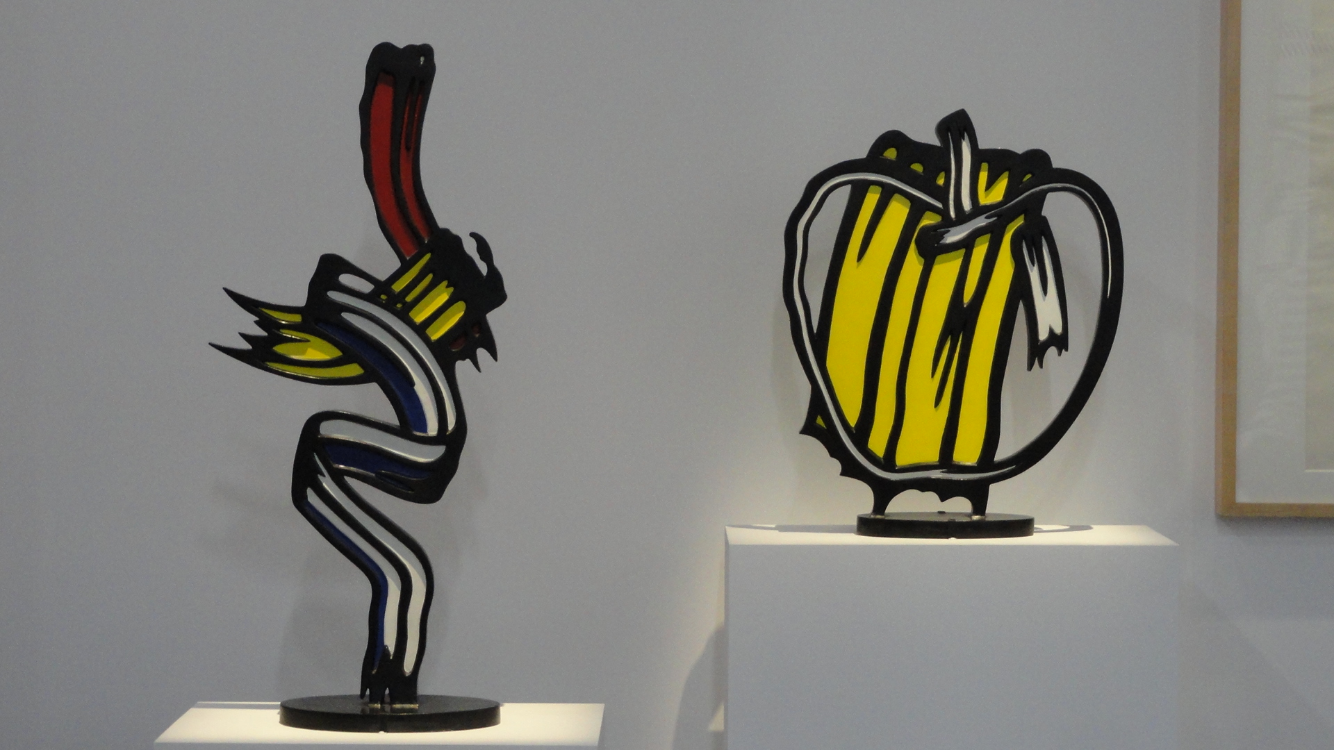 Rétrospective de Roy Lichtenstein, Centre Pompidou - Sculptures