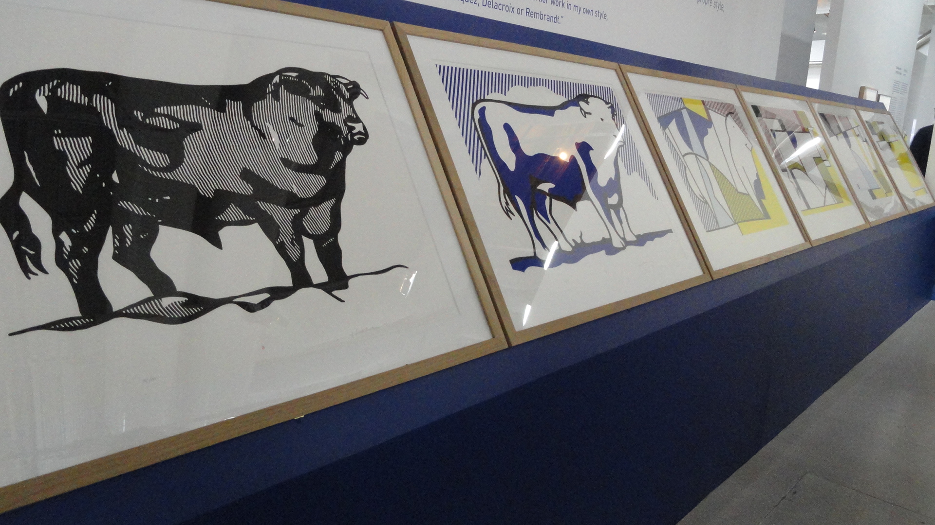 Rétrospective de Roy Lichtenstein, Centre Pompidou - L'art comme sujet