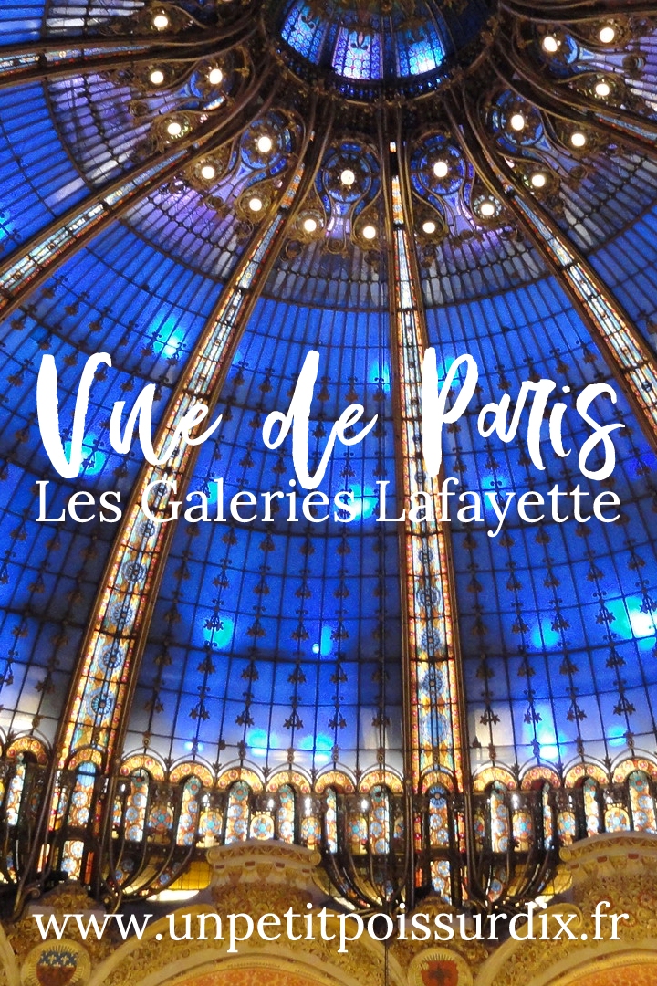 Vues de Paris - Depuis les Galeries Lafayette