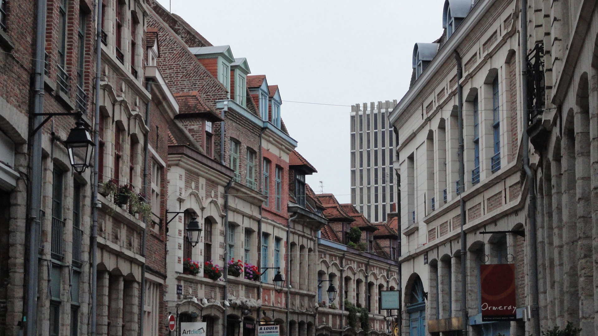 Vieux Lille - Rue des Vieux Murs