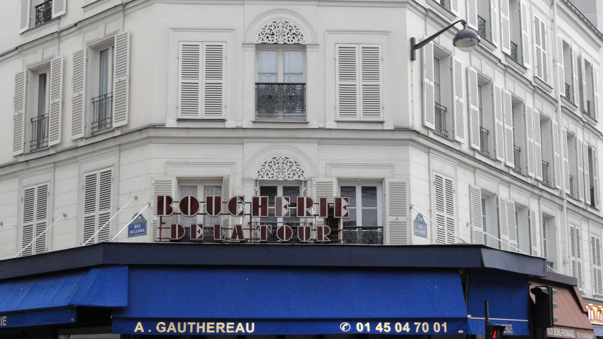 Boucherie de la Tour - Rue de la Tour, Paris 16e