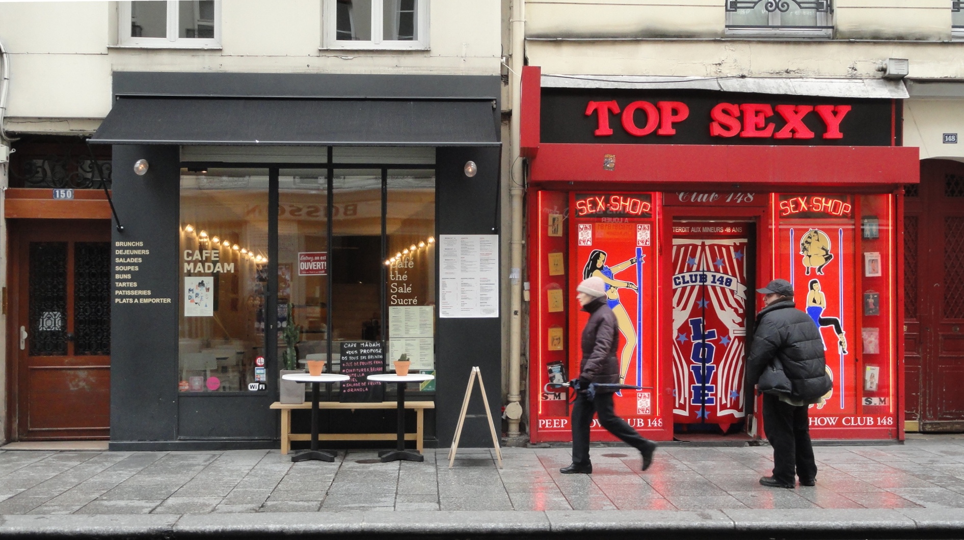 Brunch au Café MADAM Un petit pois sur dix