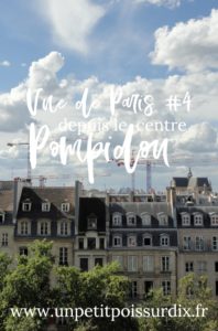 Vue de Paris - Depuis le Centre Pompidou