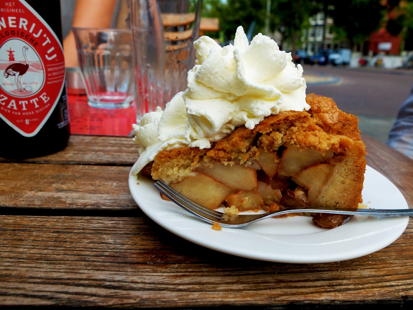 Amsterdam - La tarte aux pommes de chez Winkel