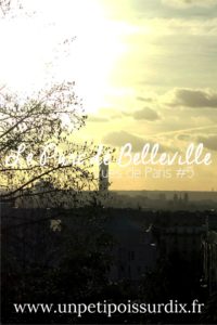 Vues de Paris - Depuis le Parc de Belleville