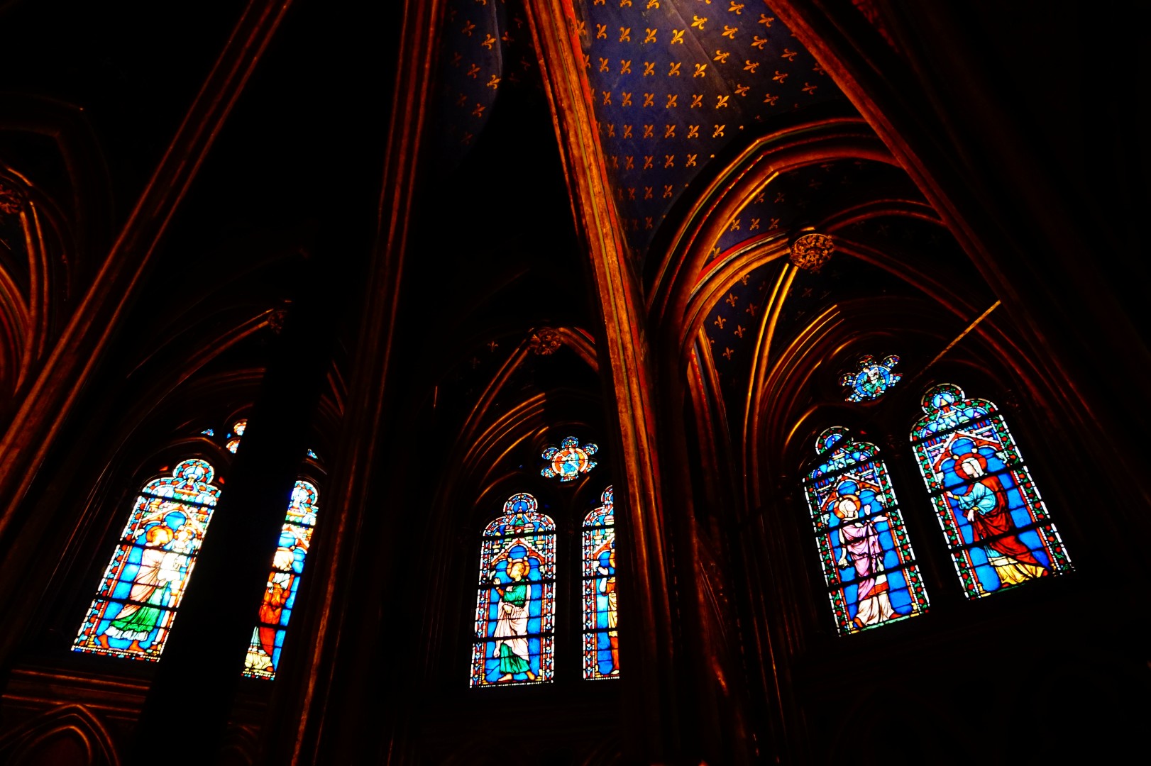 Sainte Chapelle - Chapelle basse - Paris