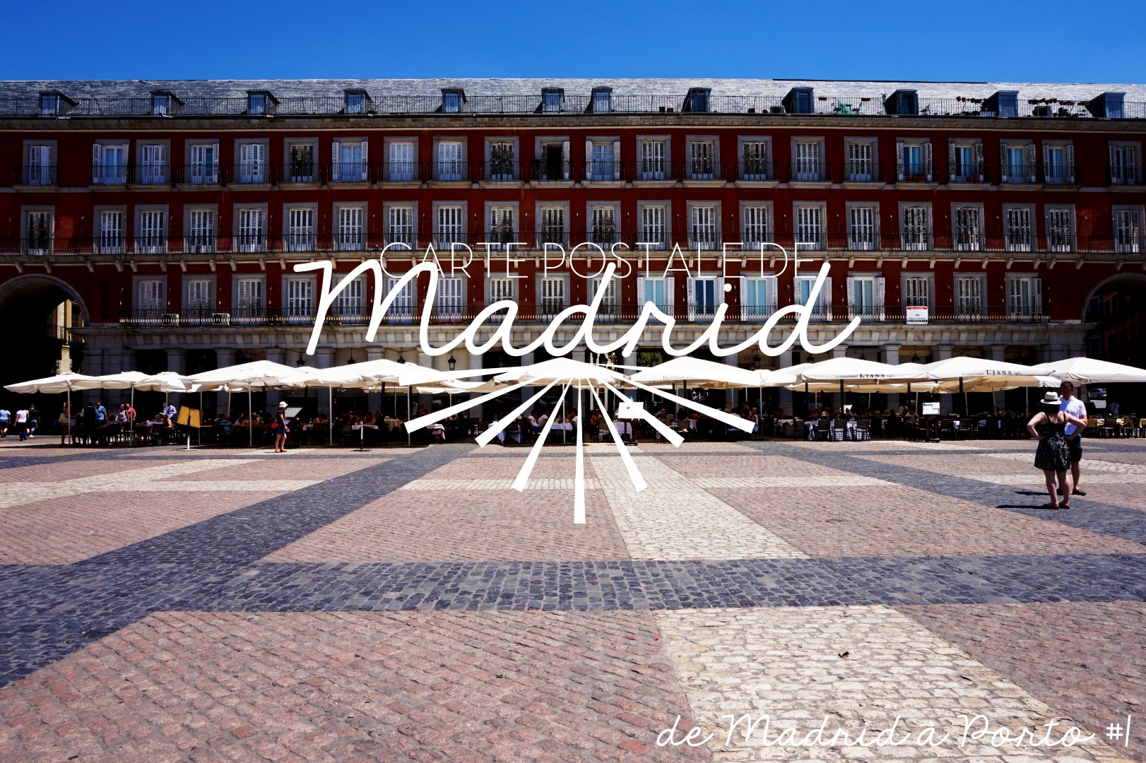 Carte postale de Madrid
