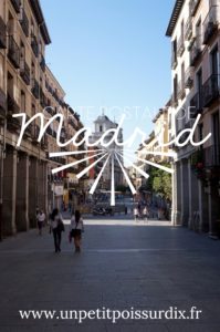 Carte Postale de Madrid