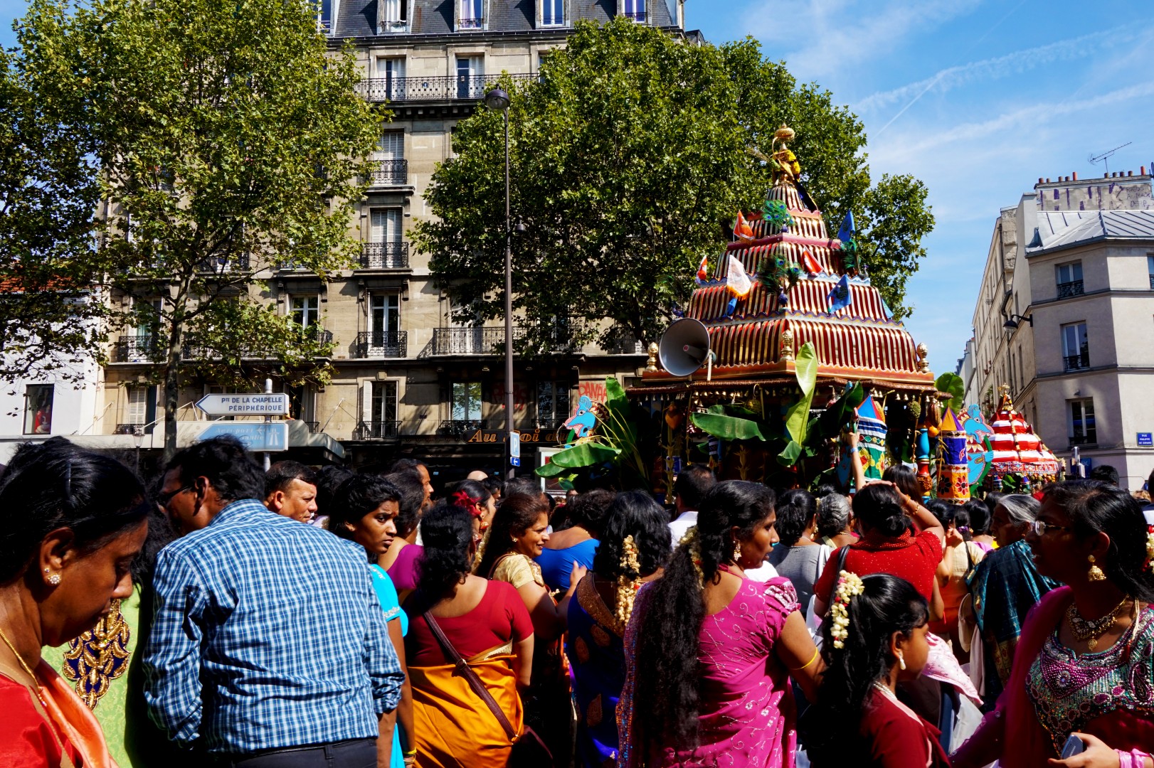 La fête de Ganesh, Paris 18e