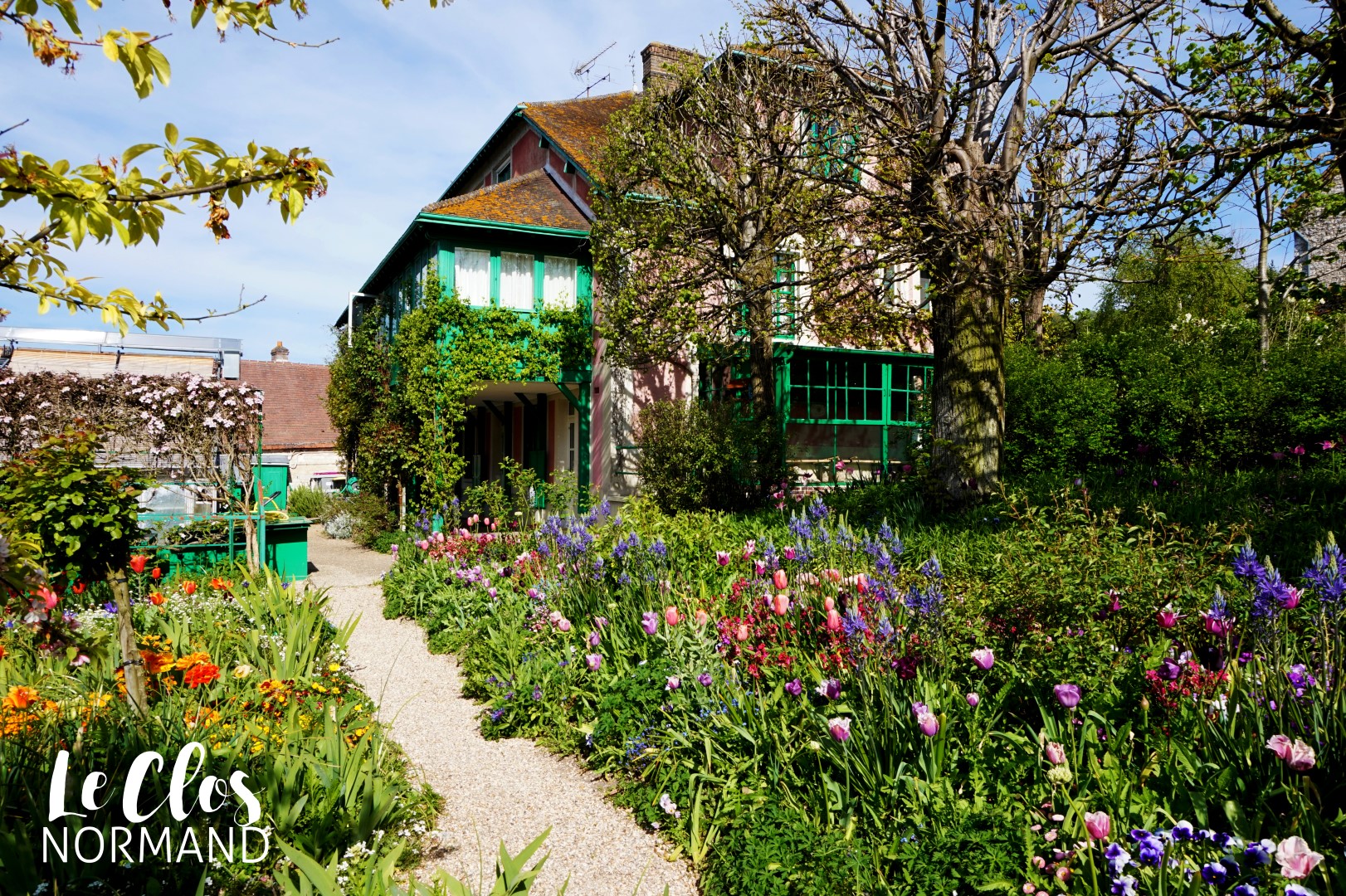 Balade dans les jardins de Monet - le Clos Normand