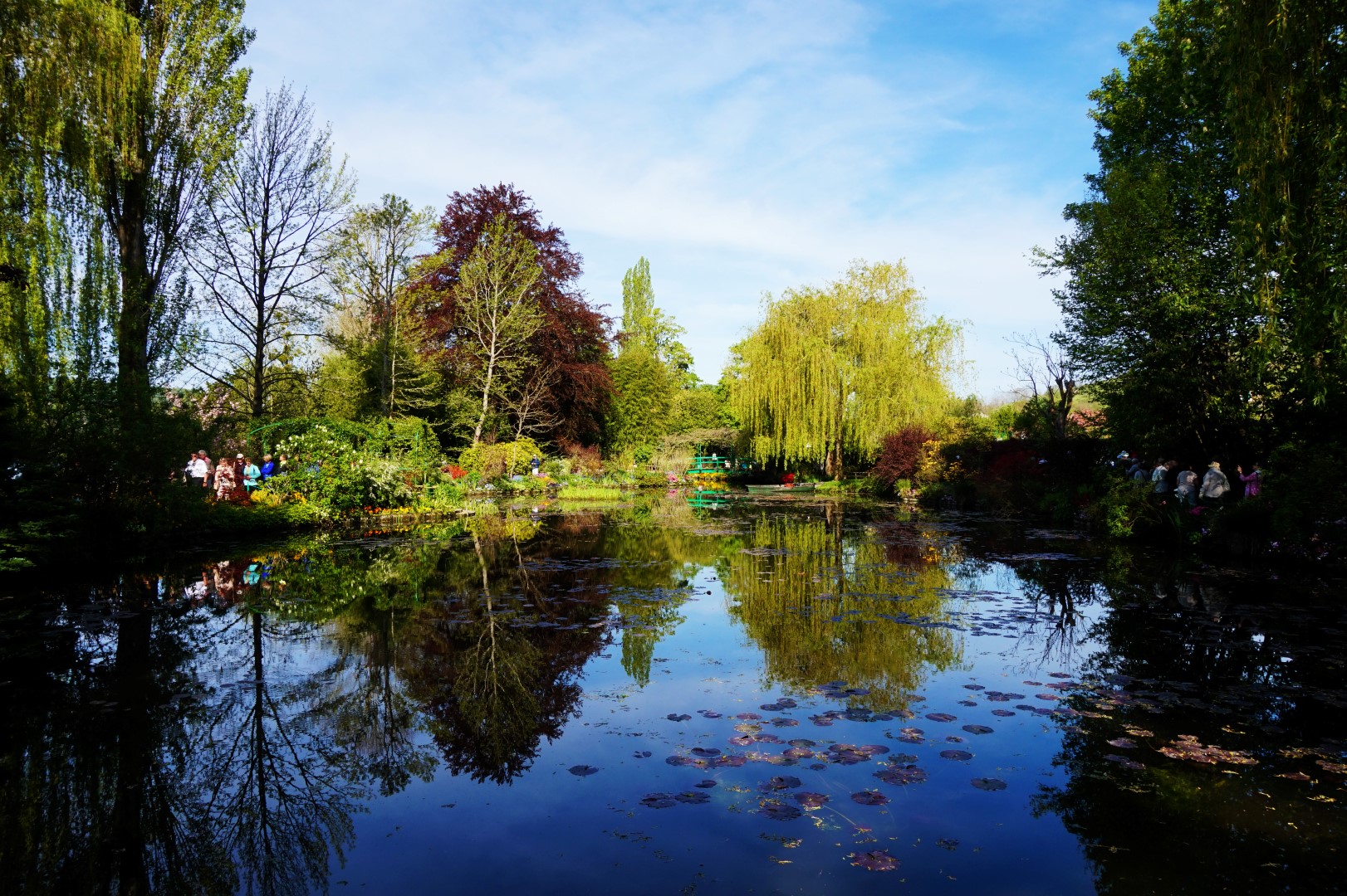 Balade dans les Jardins de Monet - Le jardin d'eau