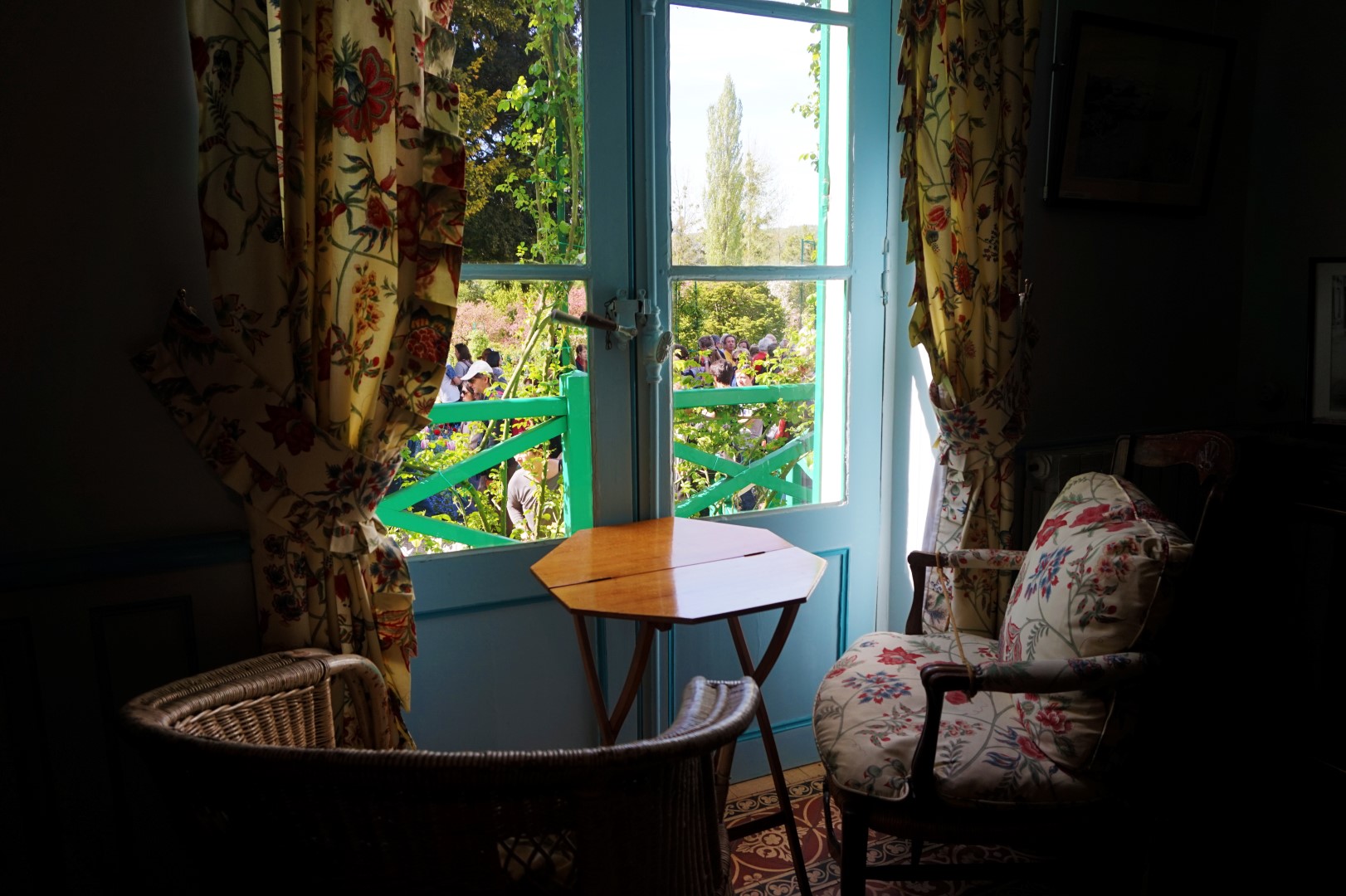 Balade dans les jardins de Monet - le Clos Normand, intérieur