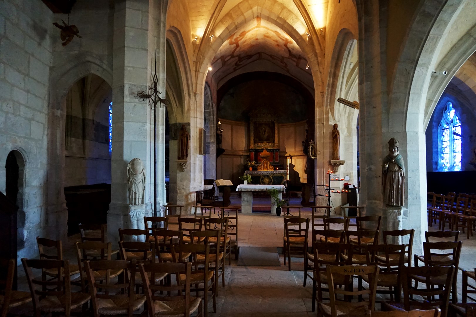 Balade dans Giverny - Eglise Sainte-Radegonde