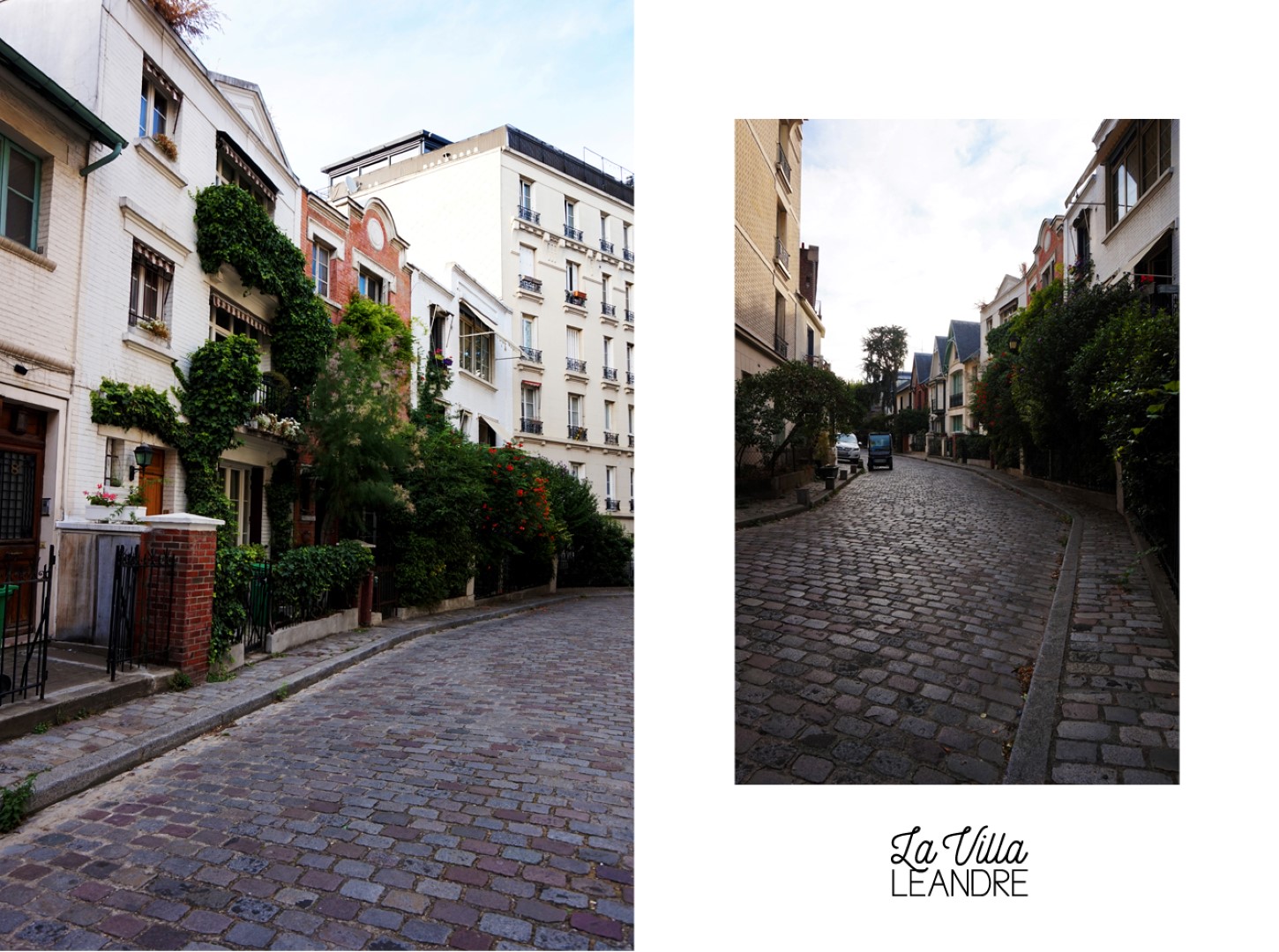 Balade dans le 18e - Quartier de Montmartre - Villa Leandre