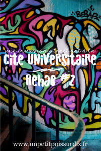 Street art à la Cité Universitaire - Rehab #2