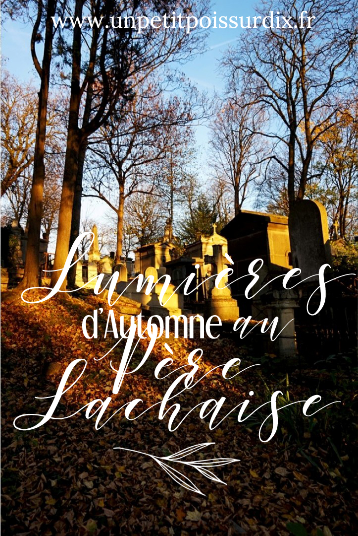 Balade d'automne au cimetière du Père Lachaise