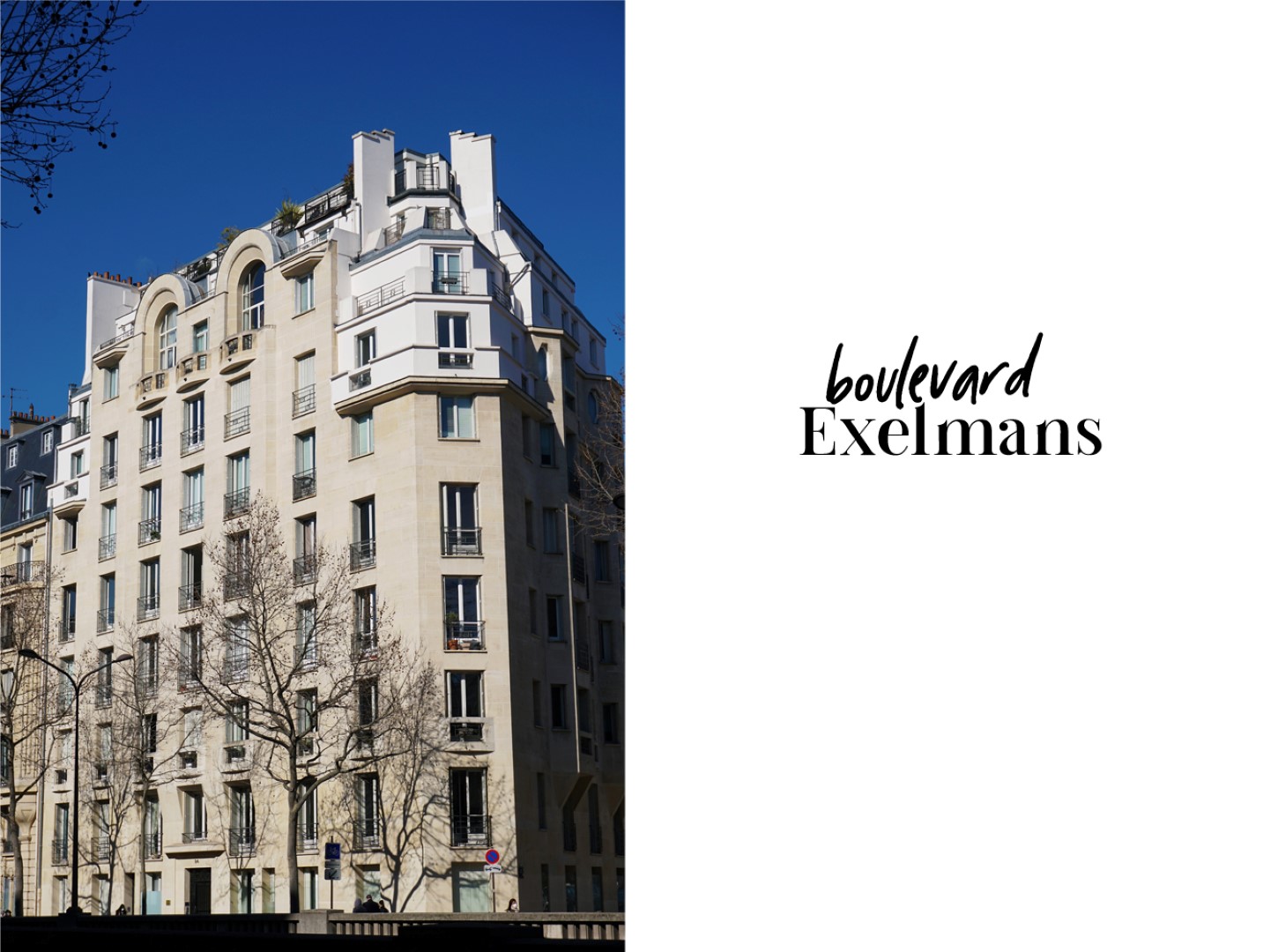 Balade dans le 16e, voies privées et art nouveau - Boulevard Exelmans