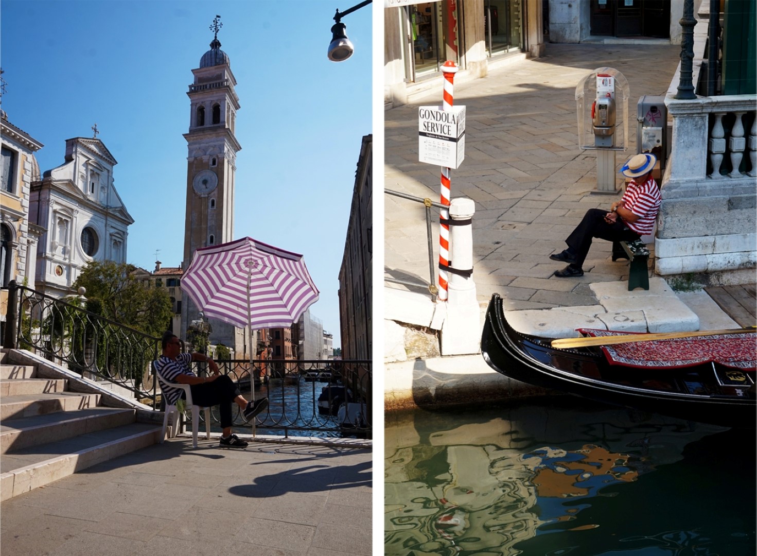 Un voyage en Italie du Nord - De Venise aux Grands Lacs | Venise Gondoliers Vénitiens
