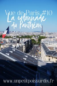 Vue de Paris - Depuis les colonnades du Panthéon, Paris 5e