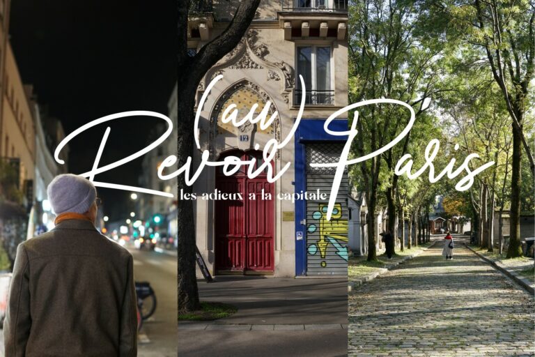(au)revoir Paris